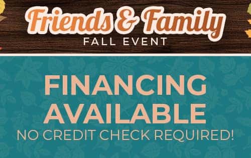 Financing Available on Any Service