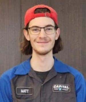 Matthew Schreier Apprentice Technician