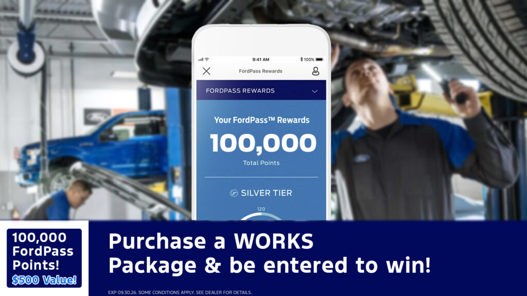 Get Entered To Win 100,000 FordPass Points