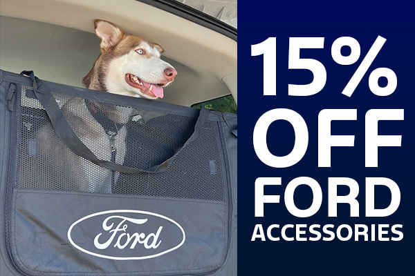 Personalize your ride for less, save 15% on all genuine accessories!